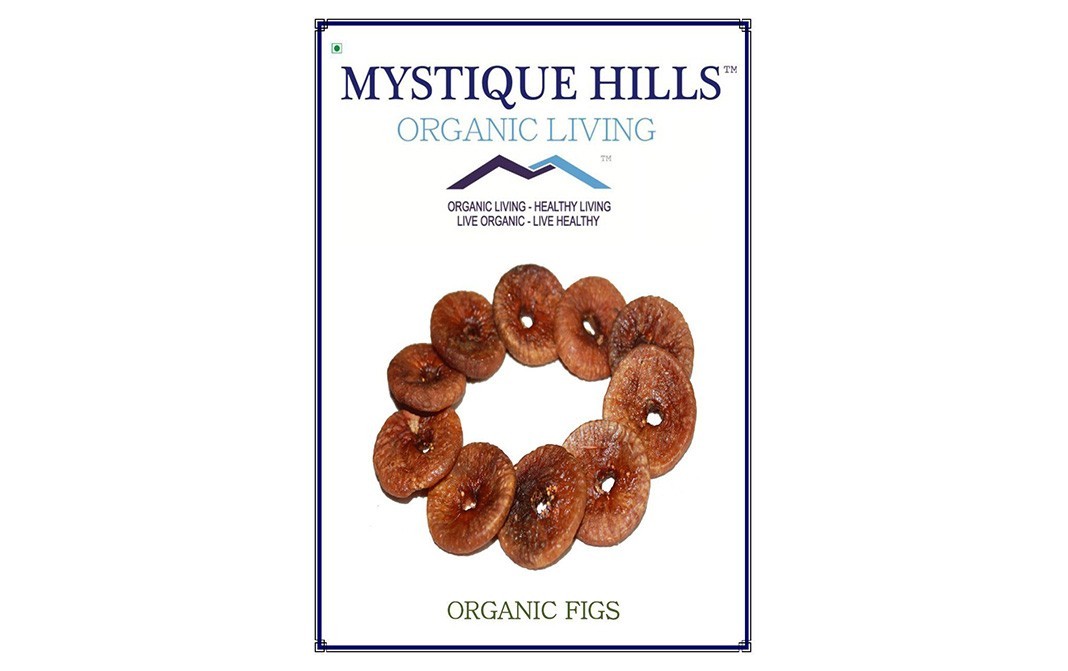 Mystique Hills Organic Figs    Box  250 grams